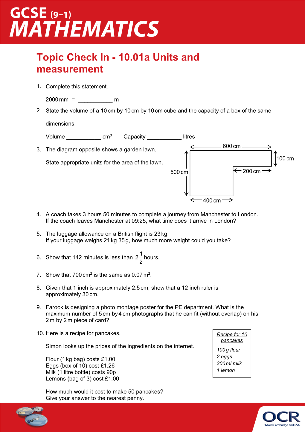 10.01A Units and Measurement