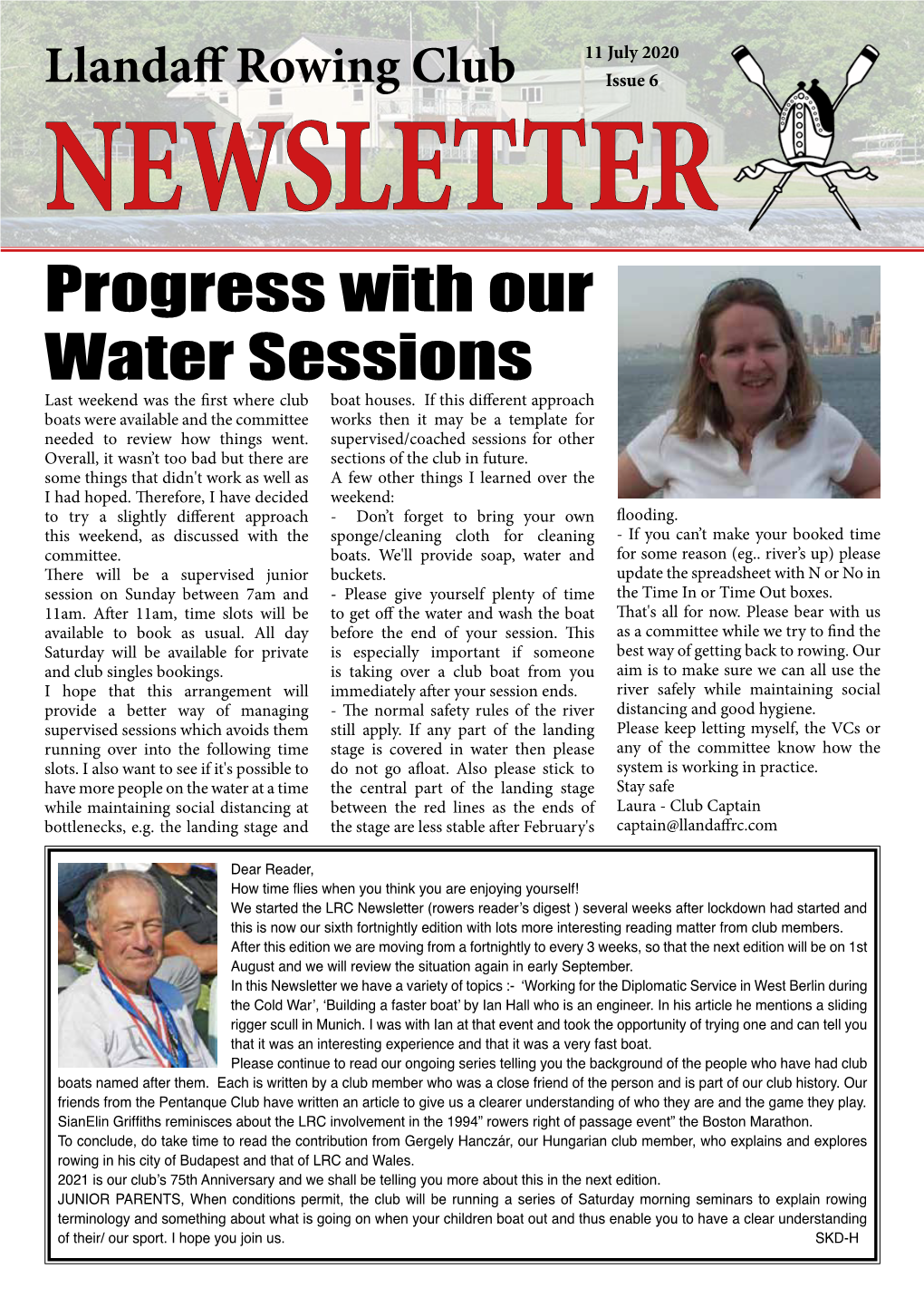 Llandaff Rowing Club NEWSLETTER