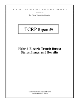 Hybrid-Electric Transit Buses: Status, Issues, and Benefits