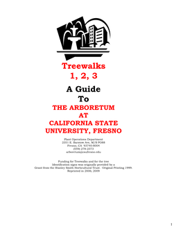 Treewalks 1, 2, 3 a Guide To