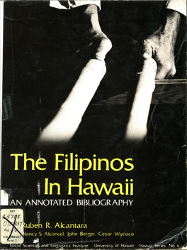 The Filipinos in Hawaii