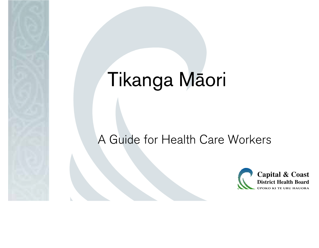 Tikanga Mäori