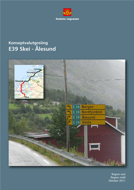Konseptvalutgreiing E39 Skei - Ålesund