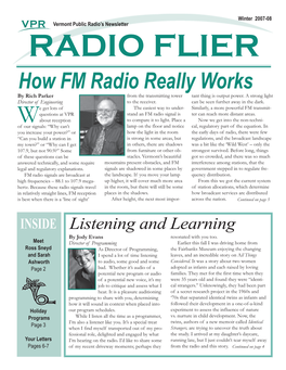 How FM Radio Really Works by Rich Parker from the Transmitting Tower Tant Thing Is Output Power