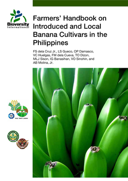 1376 Farmer's Handbook on Introduced and Local Banana