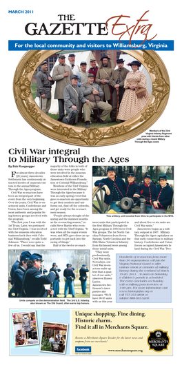 Civil War Integral to Military Through the Ages