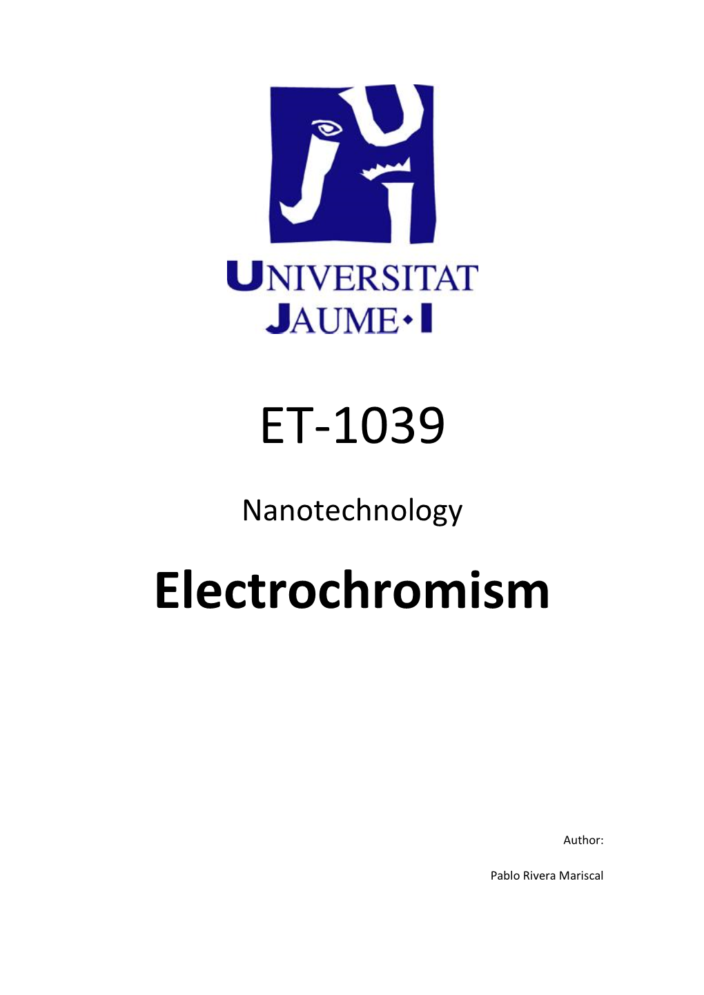 ET-1039 Electrochromism