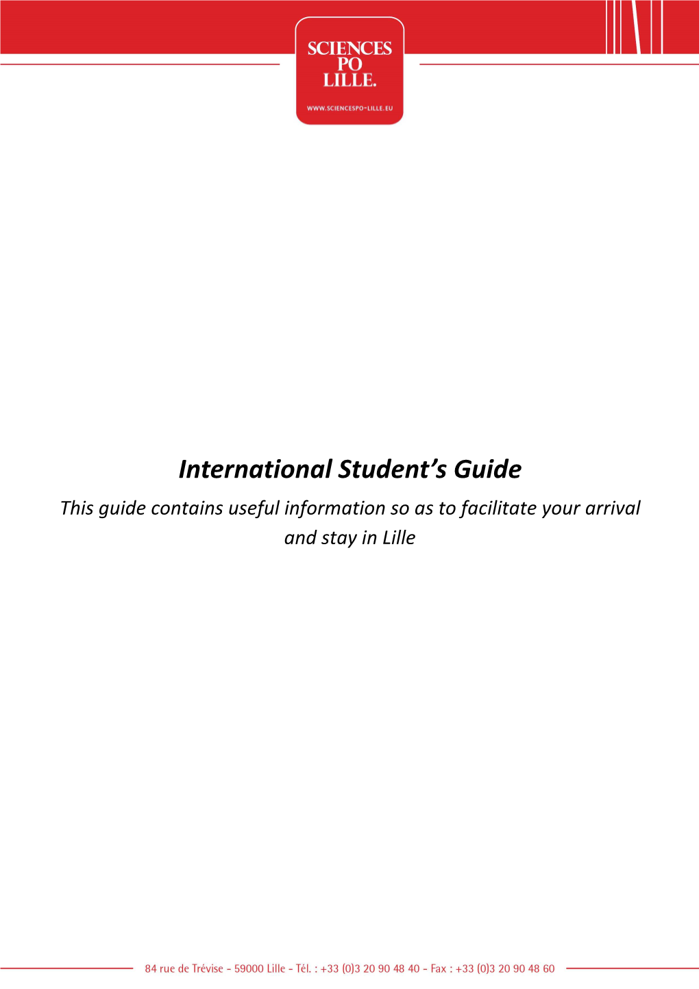 International Student's Guide 15 16