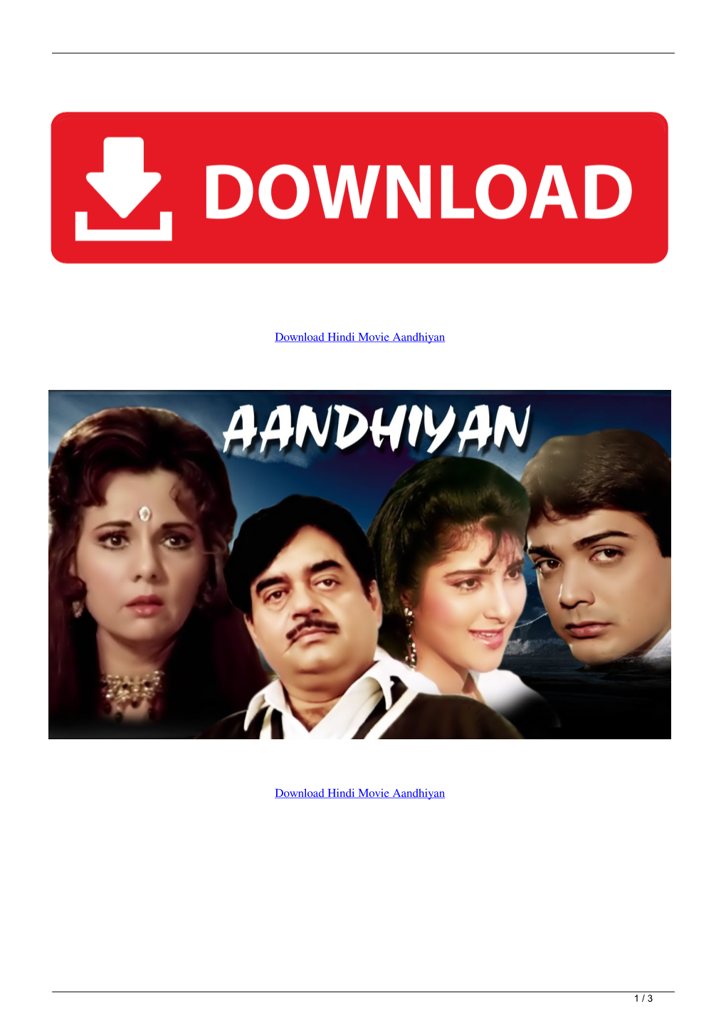 Download Hindi Movie Aandhiyan