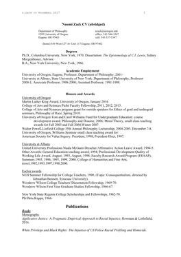 Publications Books Monographs Applicative Justice: a Pragmatic Empirical Approach to Racial Injustice, Rowman & Littlefield, 2016