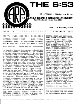 Issue 1 3 September 1976