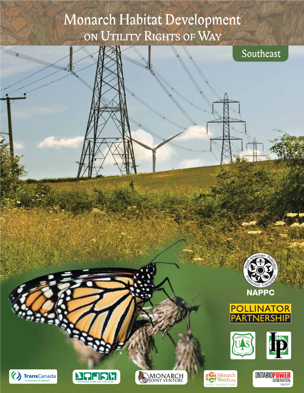 Monarch Habitat Development on Utility Rights of Way Southeast Contents