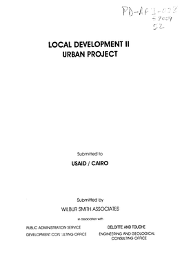 Local Development Ii Urban Project