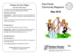 Paul Parish Community Magazine May 2016