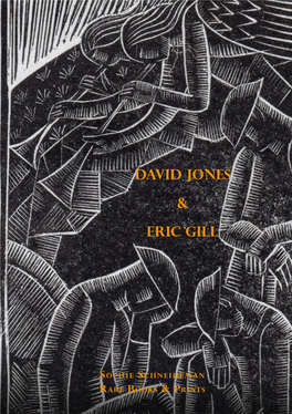 Eric Gill & David Jones