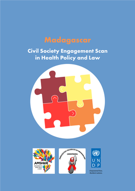 Madagascar Civil Society Engagement Scan in Health Policy and Law