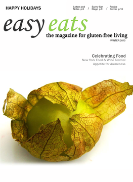 Easyeathe Maga Azine for Gluten-Free Living