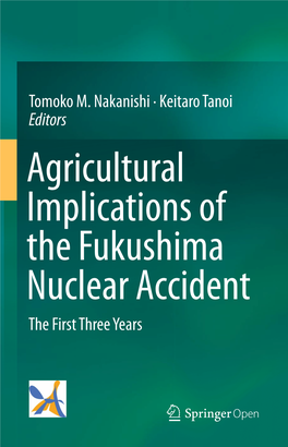 Agricultural Implications of the Fukushima Nuclear