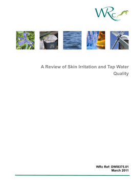 A Review of Skin Irritation and Tap Water Quality