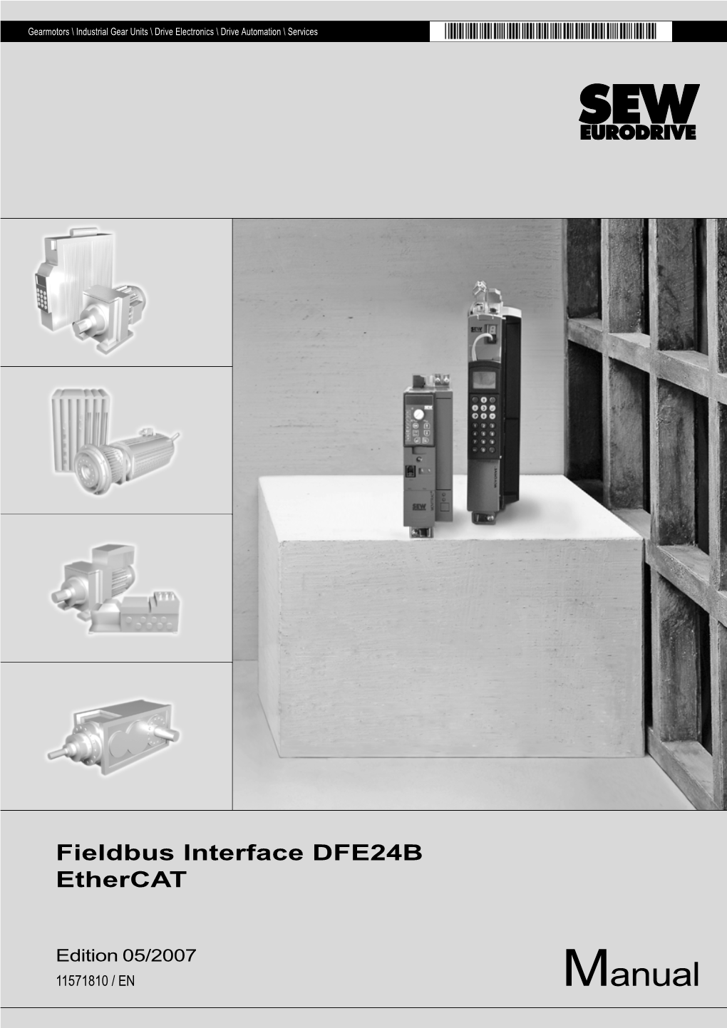 Fieldbus Interface DFE24B Ethercat / Manuals