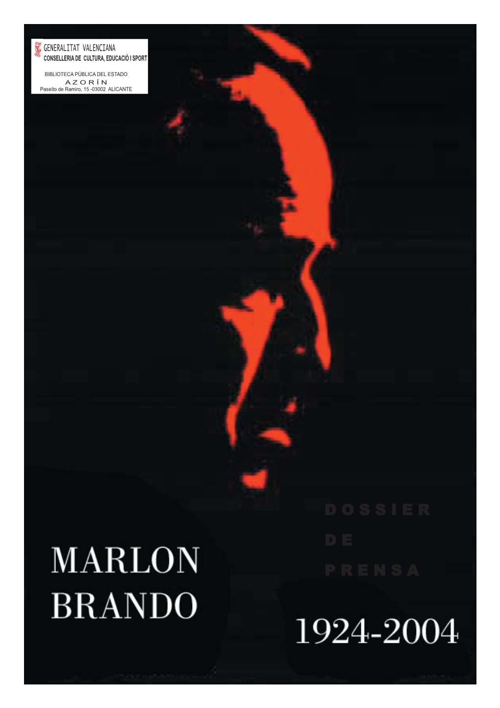 Especial Marlon Brando (Julio 2004)
