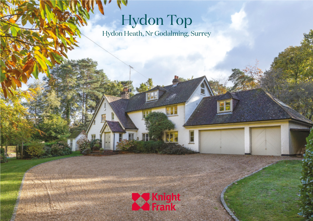 Hydon Top Hydon Heath, Nr Godalming, Surrey