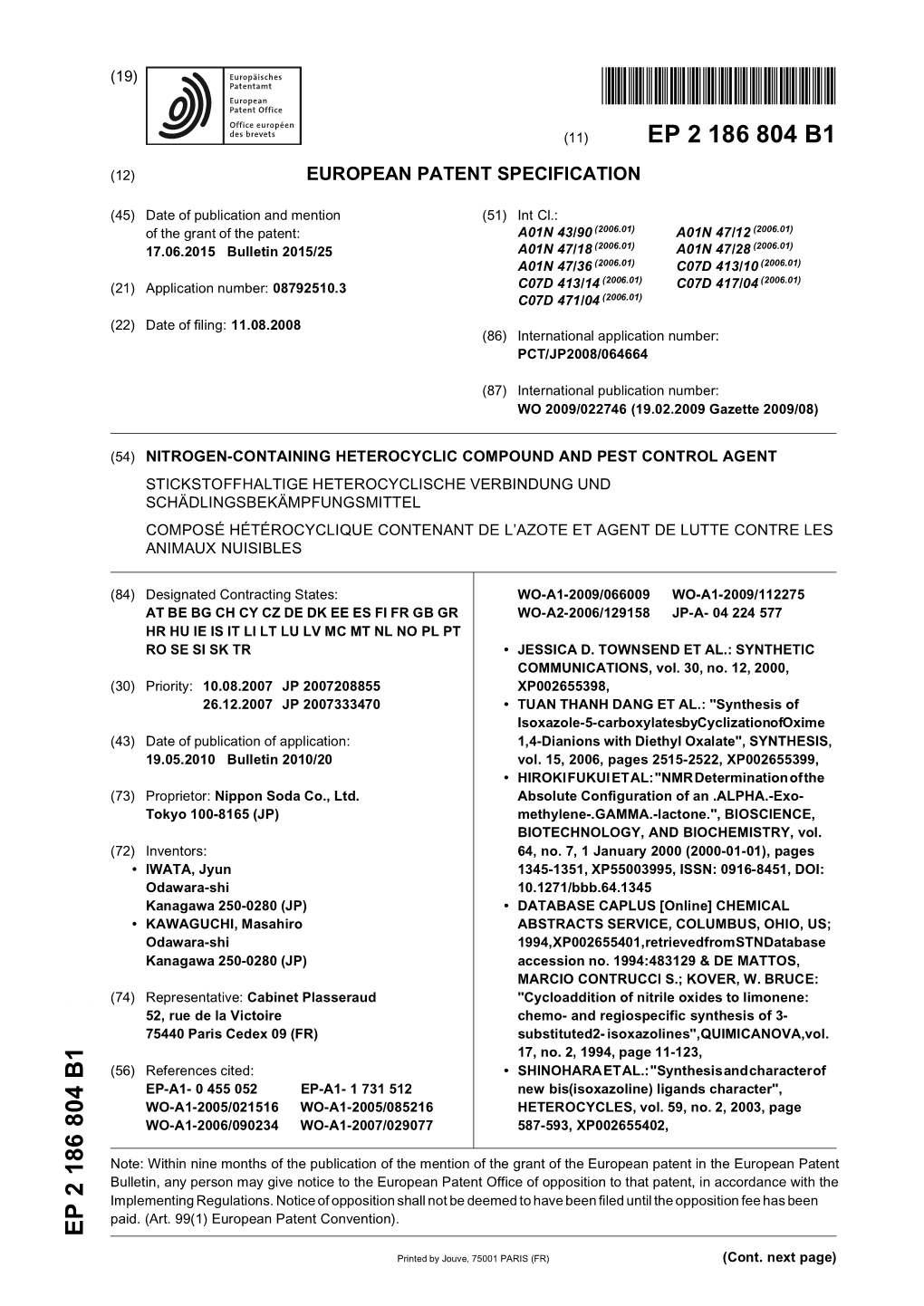 Nitrogen-Containing Heterocyclic Compound