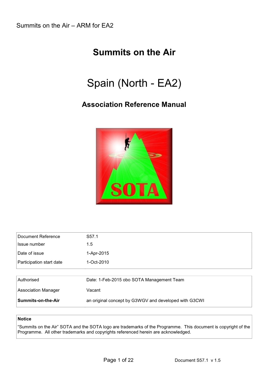Spain (North - EA2)
