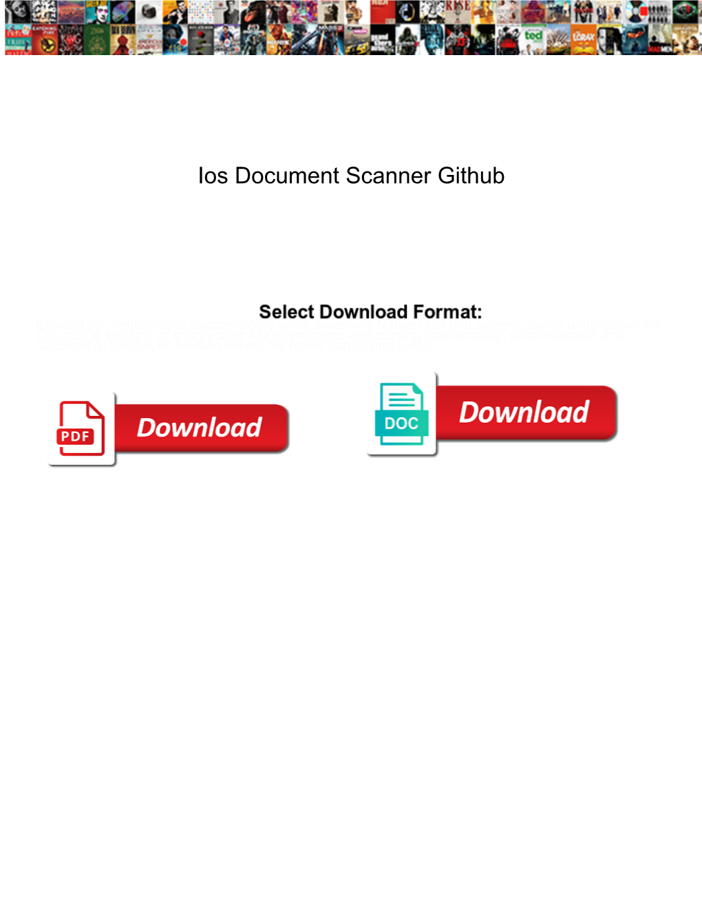 Ios Document Scanner Github