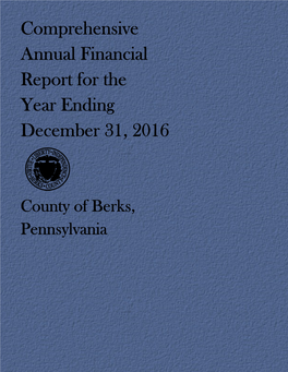 2016 Comprehensive Annual Financial Report (CAFR)
