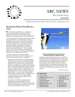 Summer 2007 Newsletter