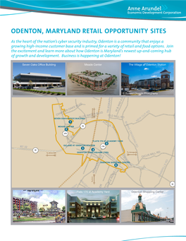 Odenton, Maryland Retail Opportunity Sites