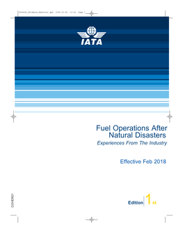 Fuel Operations After Natural Disasters Experiences from the Industry