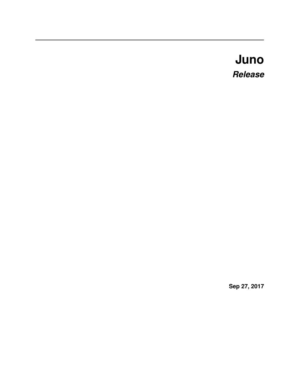 Juno Release