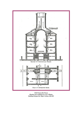 1840 Pentonville Prison Heating and Ventilation by G & J Haden Building Designed by Major Joshua Jebb RE
