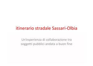 Itinerario Stradale Sassari-Olbia