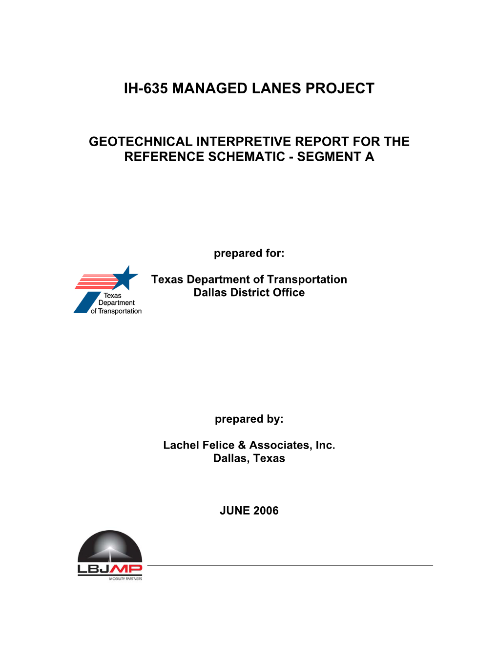 Ih-635 Managed Lanes Project