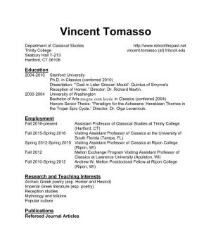 Vincent Tomasso