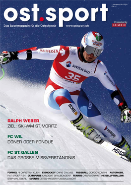 Ralph Weber Ziel: Ski-Wm St. Moritz Fc Wil Döner Oder