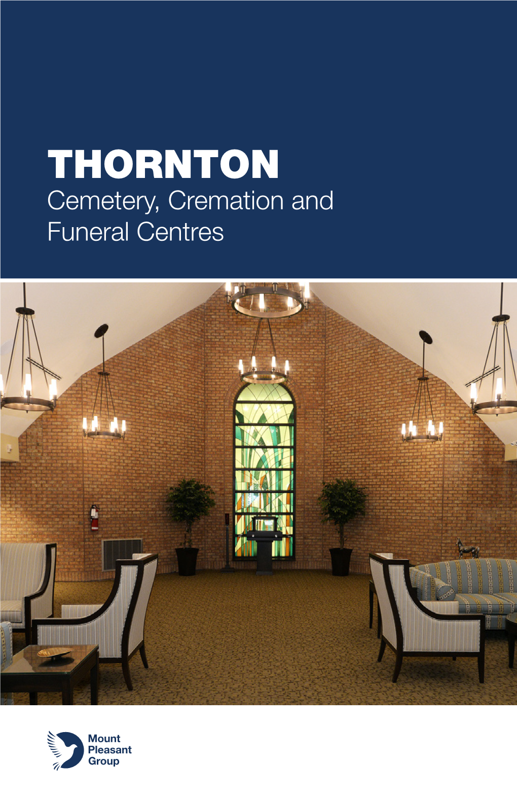 THORNTON Cemetery, Cremation and Funeral Centres MORE THAN a LIVING MEMORIAL to PAST GENERATIONS, THORNTON CEMETERY IS ONE of the CUSTODIANS of OUR COUNTRY’S HISTORY