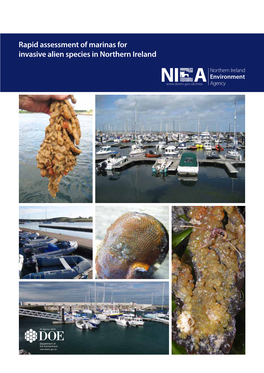 Rapid Assessment of Marinas for Invasive Alien Species in Northern