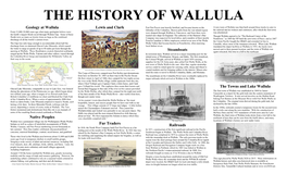 The History of Wallula
