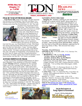 HEADLINE NEWS • 11/3/06 • PAGE 2 of 5