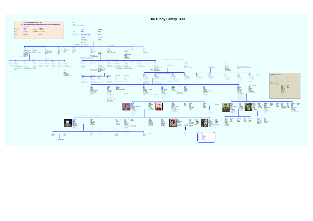 The Bibby Family Tree