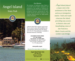 Angel Island State Park P.O