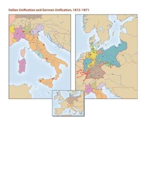 Italian Unification and German Unification, 1815–1871