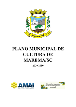 Plano Municipal De Cultura De Marema/Sc 2020/2030