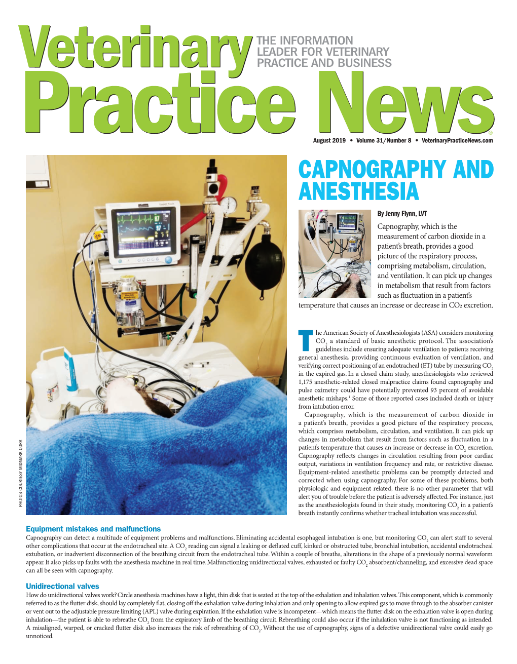 Capnography and Anesthesia