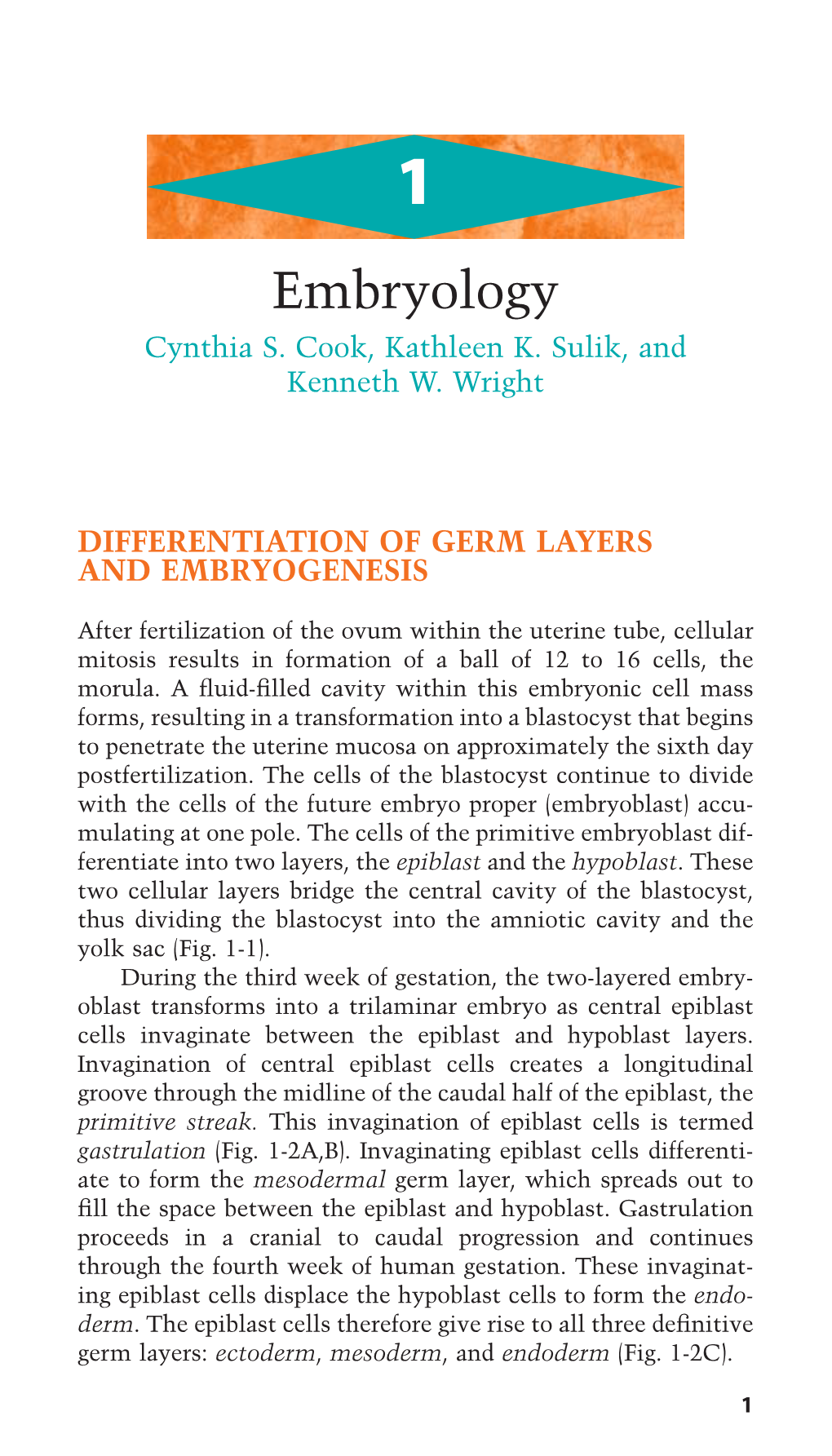 Embryology Cynthia S