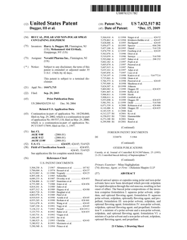 (12) United States Patent (10) Patent No.: US 7,632,517 B2 Dugger, III Et Al